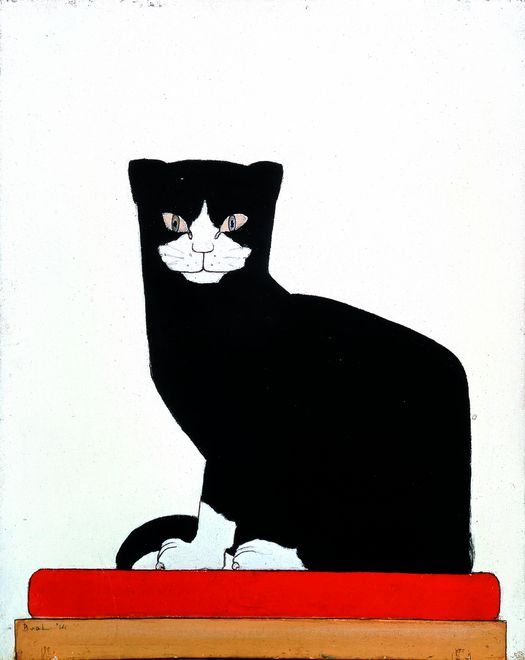 Bart van der Leck, Die Katze, 1914, Kröller-Müller Museum