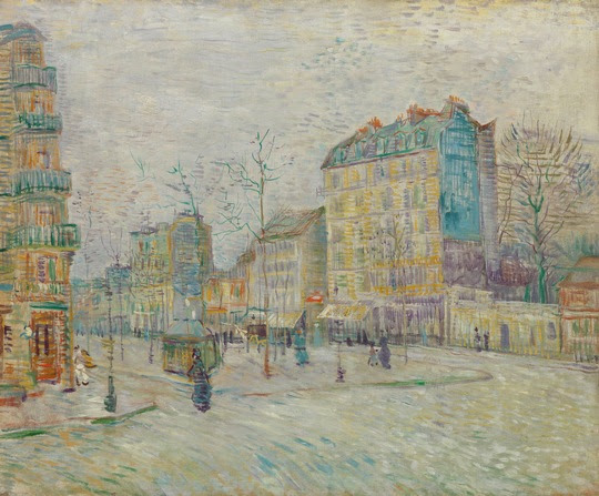 Vincent van Gogh, Boulevard de Clichy, 1887, Van Gogh Museum Amsterdam