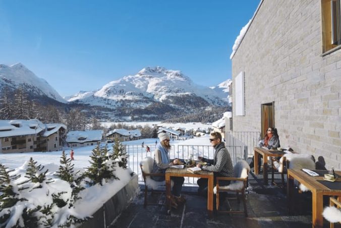Das Nira Alpina in Silvaplana, Graubünden. Bild: Schweiz Tourismus