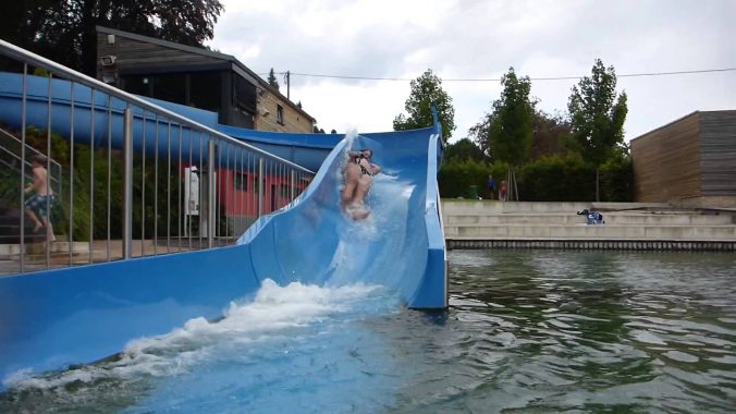 Naturbad Heilborn Merzig - Riesenrutsche Onride