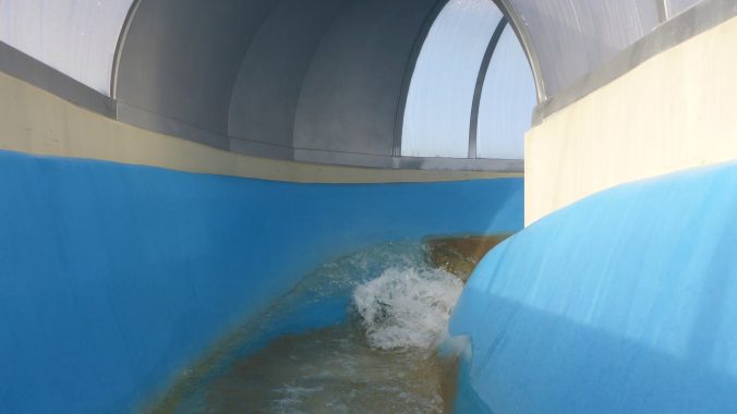 Freizeitbad Greifensteine Geyer   Wildwasser Rutsche Onride