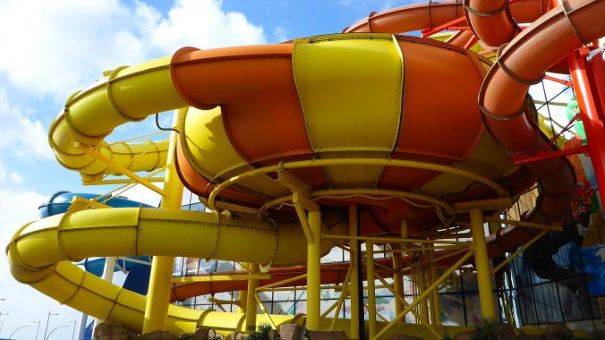Aztec Falls (Trichterrutsche) :: Funnel Slide | Sandcastle Waterpark Blackpool